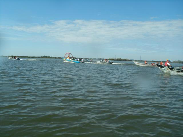 PMA participa da 7ª procissão ecológica no rio Bahia