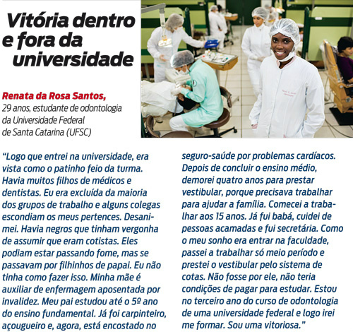 Porque as cotas raciais deram certo no Brasil
