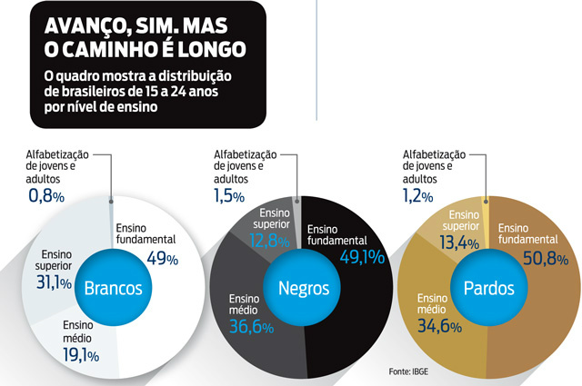 Porque as cotas raciais deram certo no Brasil