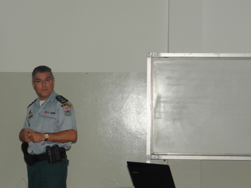 Major Josafá Dominoni, comandante da 3ª CIPM / Foto: Moreira Produções