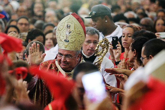 Arcebispo da Arquidiocese de São Sebastião do Rio de Janeiro, dom Orani João Tempesta