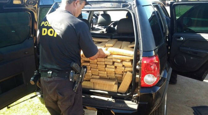 DOF apreende mais de meia tonelada de maconha em Amambai