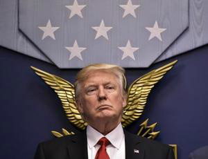 Após medida polêmica, EUA permitem entrada de 872 refugiados Presidente dos Estados Unidos, Donald Trump (Foto: Divulgação)