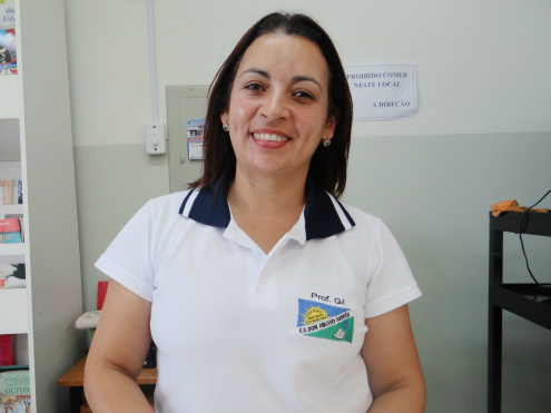  Gilvanda Alves da Silva Reis, presidente da comissão eleitoral da escola Dom Aquino / Foto: Moreira Produções