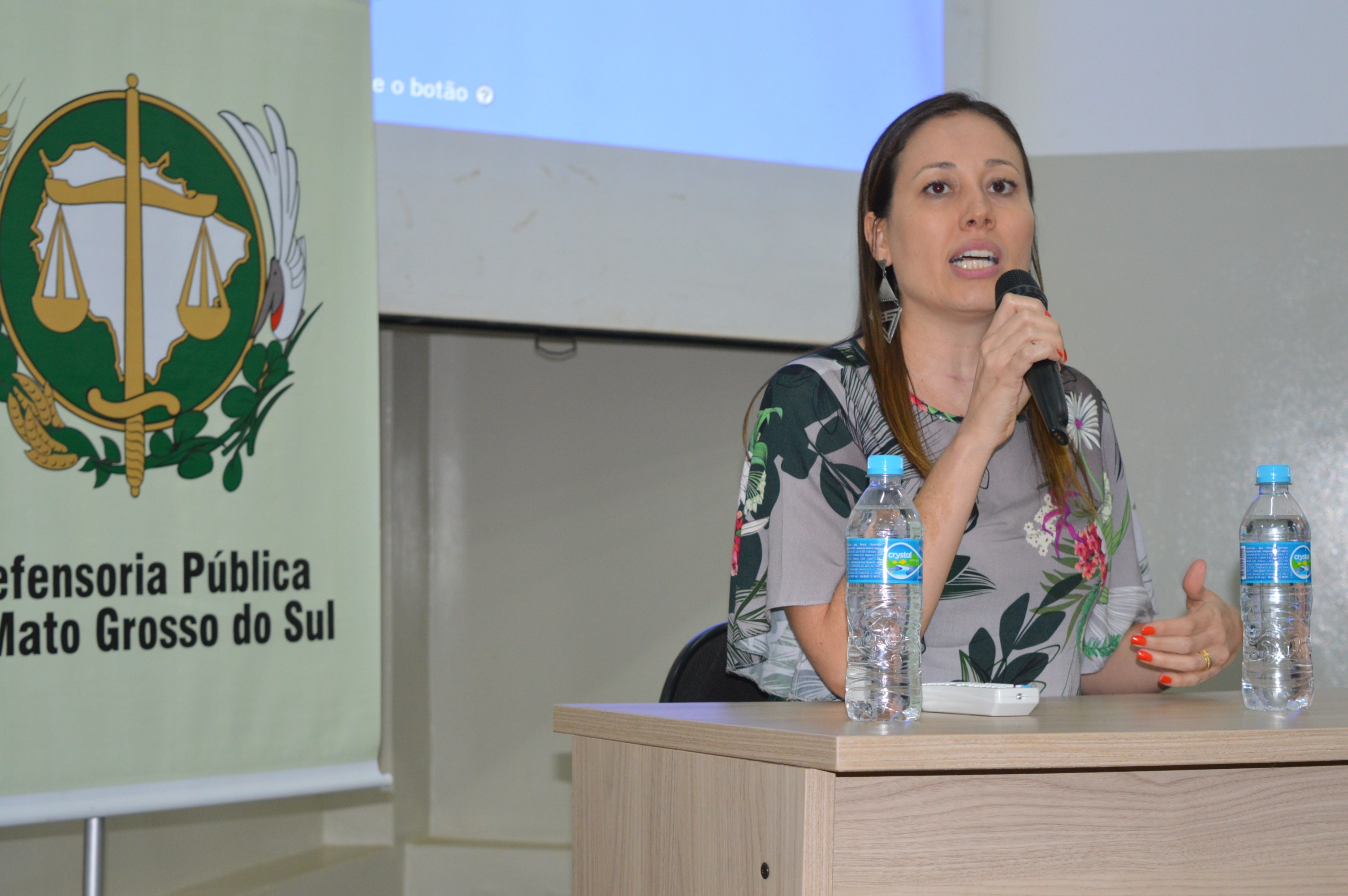 A palestrante Thaís Dominato Silva Teixeira / Foto: Moreira Produções