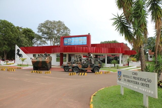17° RC MEC receberá visita oficial do Comandante Militar do Oeste Foto: Assessoria 17° RC MEC