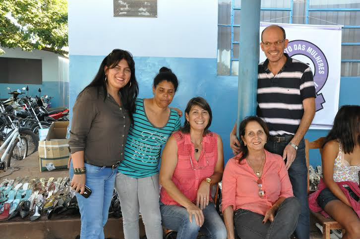 O prefeito Sérgio Barbosa foi um dos que estiveram prestigiando a realização do projeto / Foto:: Katieli Duarte
