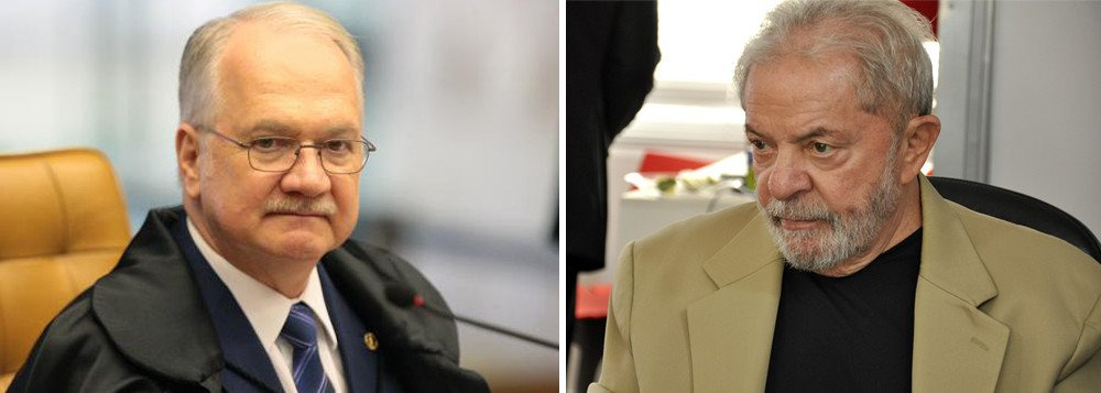 Ministro Edson Fachin e o ex-presidente Lula / Foto: Divulgação