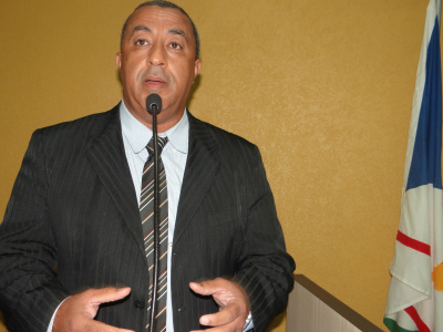Vereador Carlinhos destaca ações realizadas pelo executivo de Amambai Vereador de Amambai, Carlinhos (PPS / Foto: Moreira Produções