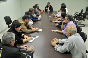 Reunião com vereadores e partidos que apoiam Dirceu Lanzarini foi realizada na última semana.