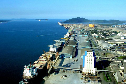 Porto de Paranaguá registra novo recorde em grãos Foto: Porto de Paranaguá