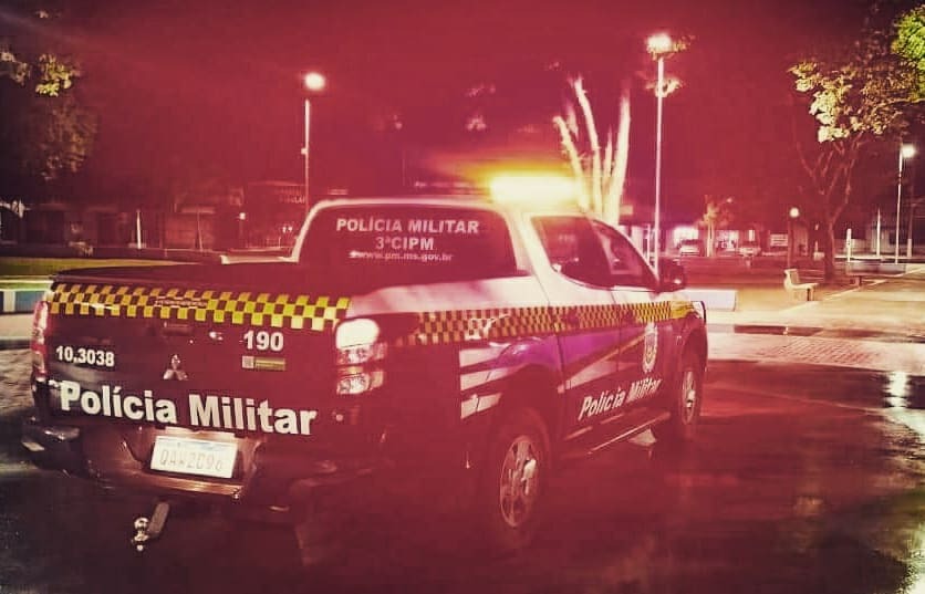 PM de Amambai interrompe festa com aglomeração de pessoas e som em alto volume Foto: 3ªCIPM