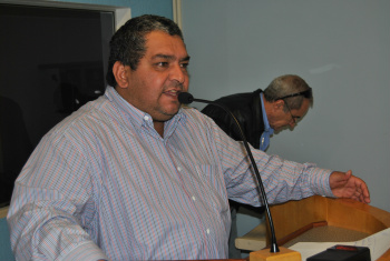Brito anuncia obras para o município Vereador Valter Brito ressalta empenho da administração municipal na liberação de emendasFoto: Moreira Produções