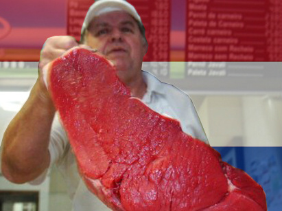 Russos voltarão a comprar carne bovina e suína do Paraguai