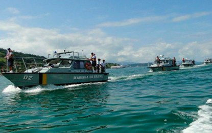 Capitania dos Portos do Rio busca desaparecidos em naufrágio, em Angra dos Reis