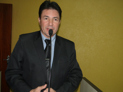 Presidente do legislativo de Amambai, vereador Jaime BambilFoto: Moreira Produções