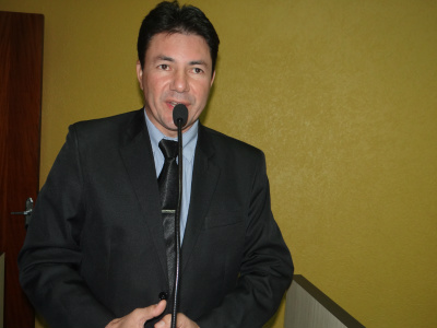 Presidente da Câmara de Amambai fala sobre conflito agrário na região Presidente do legislativo de Amambai, vereador Jaime BambilFoto: Moreira Produções
