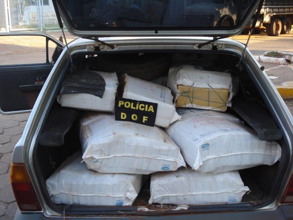 DOF recupera veiculo furtado carregado de maconha