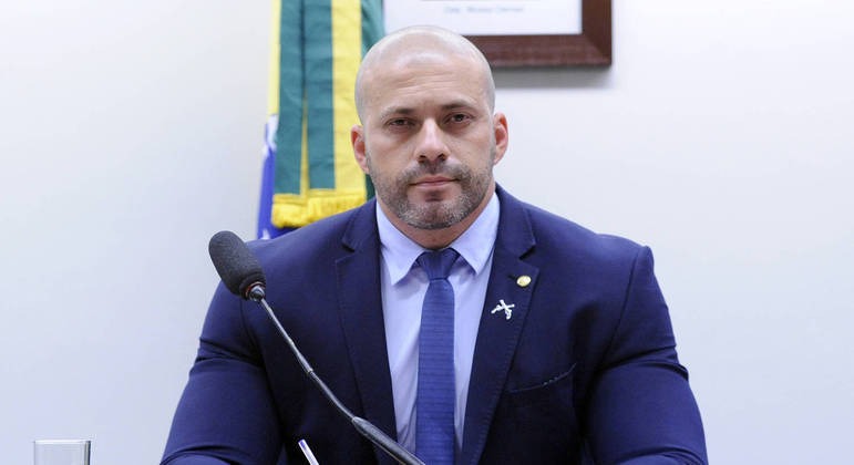 Deputado federal, Daniel Solveira (PSL/RJ) / Foto: Jornal da Record/R7