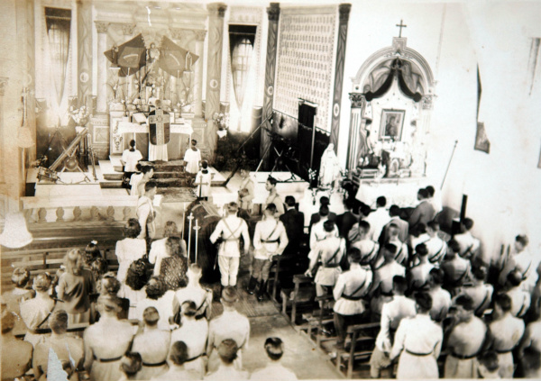 Missa de Ação de Graças pelo Fim da Segunda Guerra Mundial.