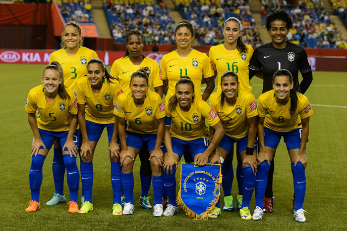 Seleção estreia com vitória na Copa do Mundo de Futebol Feminino do Canadá Seleção estreia com vitória na Copa do Mundo de Futebol Feminino do Canadá