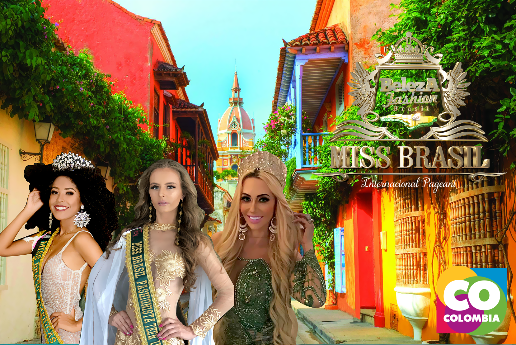 Brasileiras disputam concurso Miss Américas internacional Brasileiras disputam concurso Miss Américas internacional