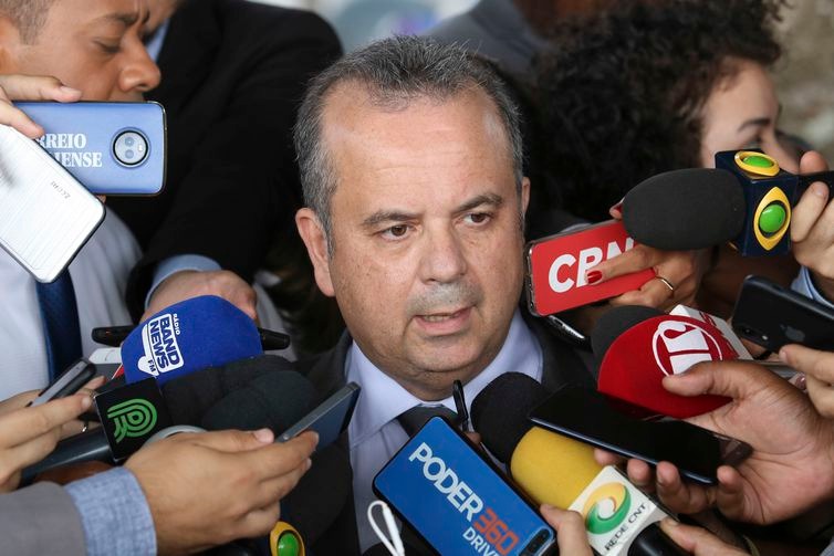 O secretário especial de Previdência e Trabalho, Rogério Marinho, fala sobre a reforma da Previdência, após reunião com o presidente Jair Bolsonaro  - Fabio Rodrigues Pozzebom/Agência Brasil