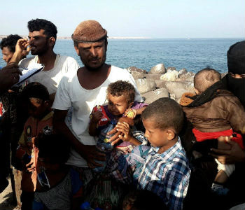 Refugiados iemnitas. Foto: Acnur/J. Cyriaque Grahouan