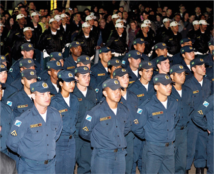 PM forma amanhã 134 novos policiais militares
