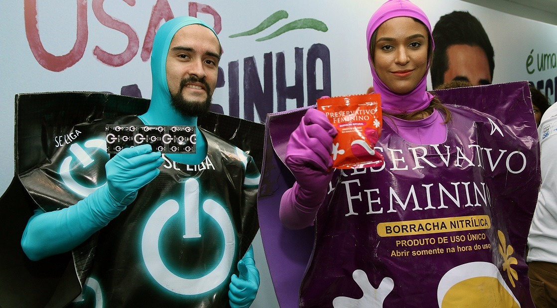 Governo vai distribuir mais de 1 milhão de camisinhas no Carnaval de MS Foto: Erasmo Salomão/Ministério da Saúde