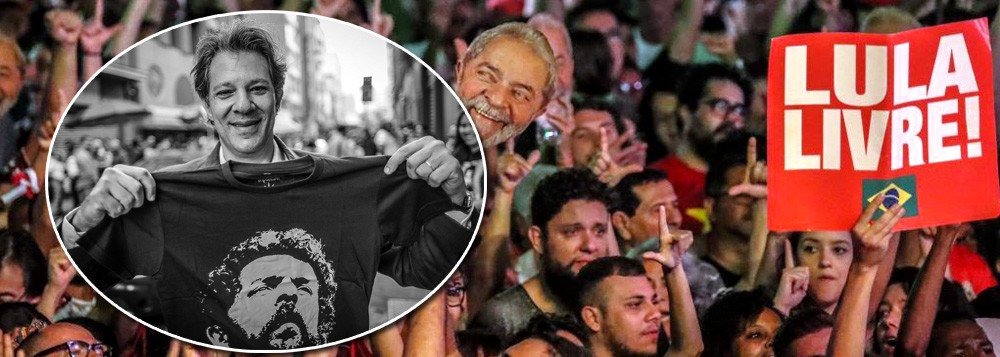 Haddad chega ao Ceará para abrir caravana pela liberdade de Lula