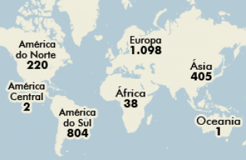 Mais de 2.000 brasileiros estão presos no exterior