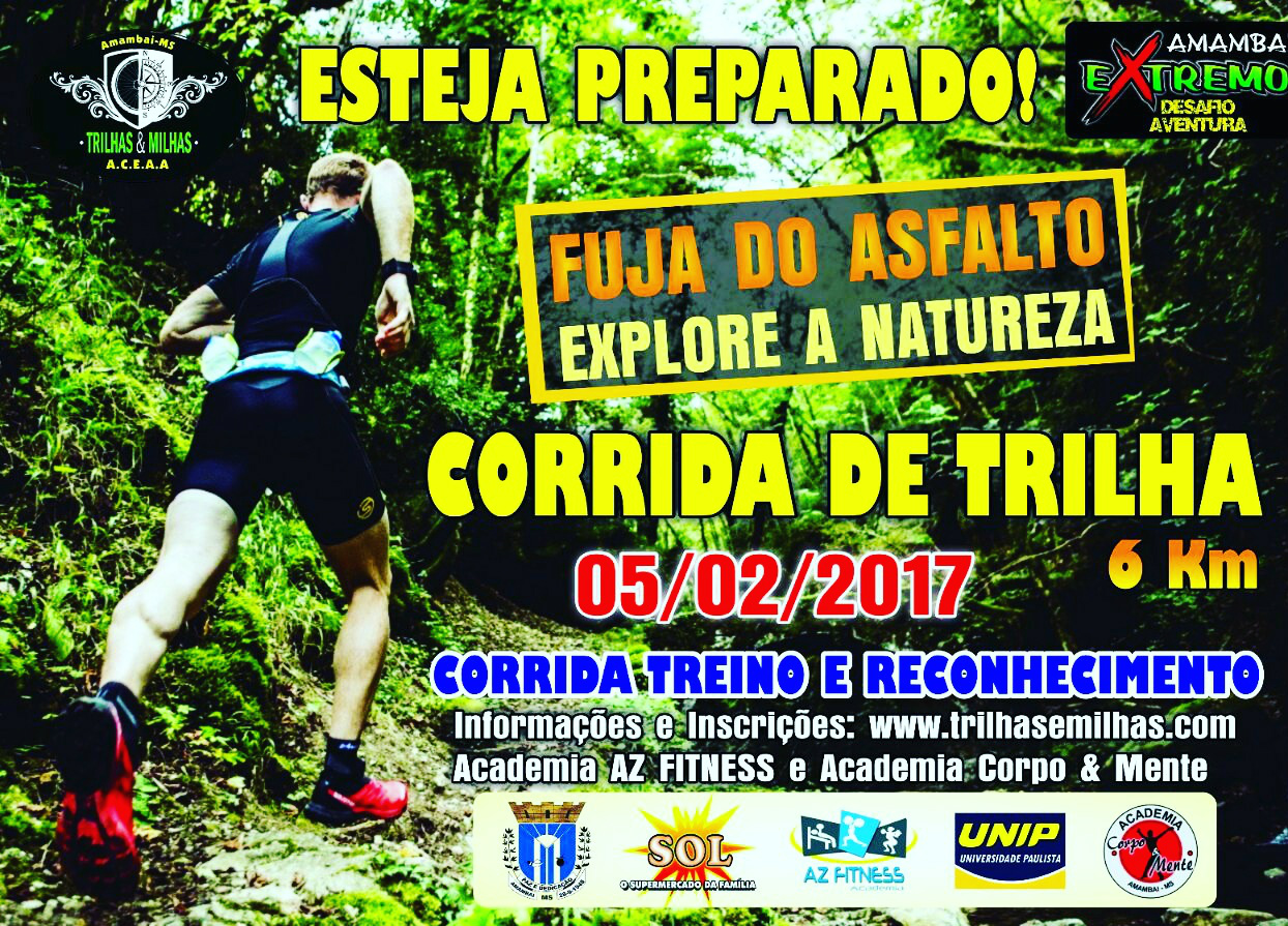 2ª Caminhada Ecológica é nesse domingo (5) em Amambai A concentração acontece na praça Cel. Valêncio de Brum a partir das 7h / Foto: Divulgação