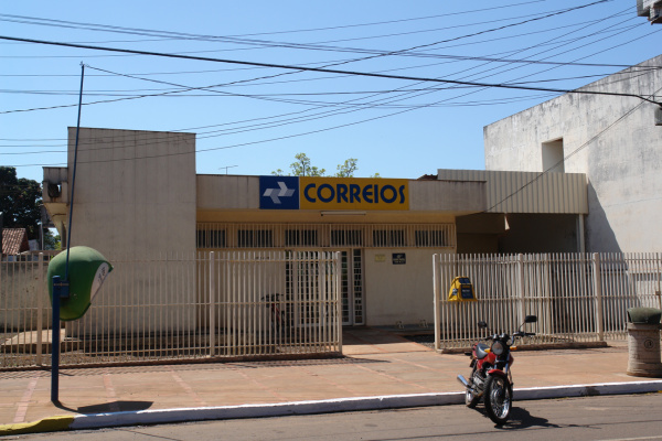 Correios de Amambai. Foto: Moreira Produções.