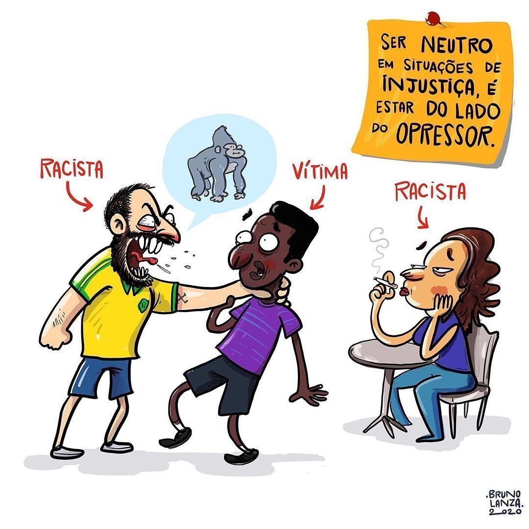 Um silêncio pode dizer muita coisa. Se posicionar e lutar contra é urgente.