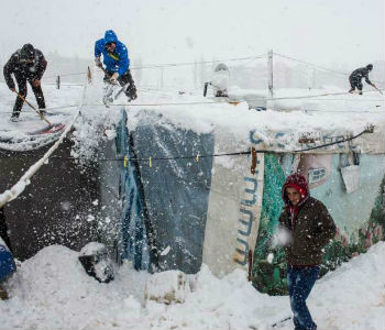 Acampamento de refugiados sírios. Foto: Acnur/A.McConnell