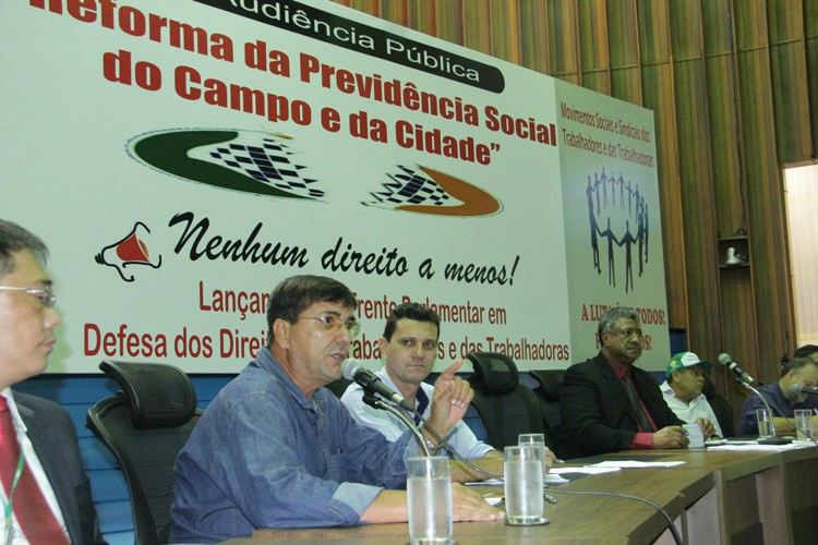 Entidades se dizem contrárias à Reforma da Previdência Foto: Divulgação