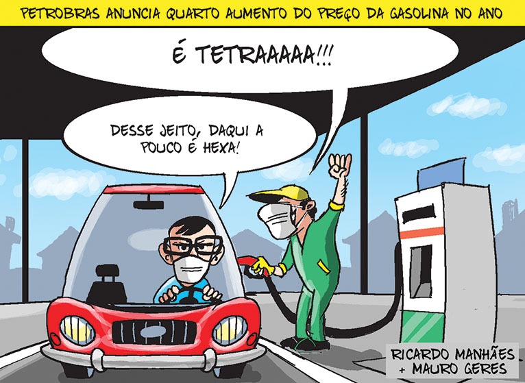 Criação Ricardo Manhães/Mauro Geres