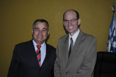 Prefeito de Amambai comunica ao vereador Prego aquisição de Academias As academias é uma conquista do vereador Anilson Prego (PSB) / Foto: Moreira Produções