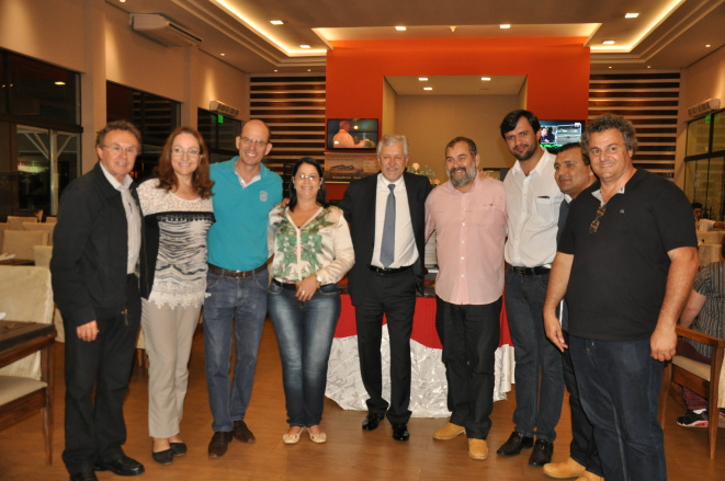 Prefeitos do Conisul conhecem as instalações da Itaipu Binacional Composta de 7 prefeitos, vereadores e membros de equipe técnicas do município, a comitiva sul-matogrossense realizou visita técnica durante dois dias em cidades beneficiadas pela Itaipu / Foto: Assessoria