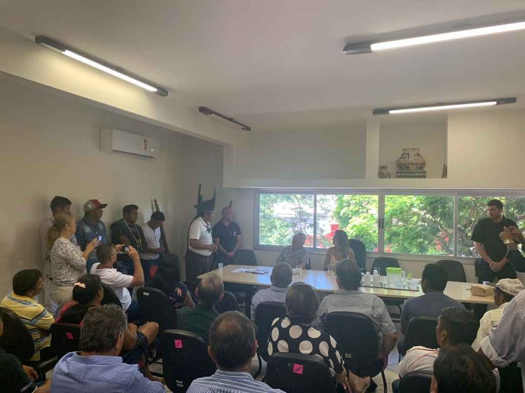 Em 1ª reunião, novo coordenador da Funai condiciona agenda indígena Foto: Ana Palma | Midiamax