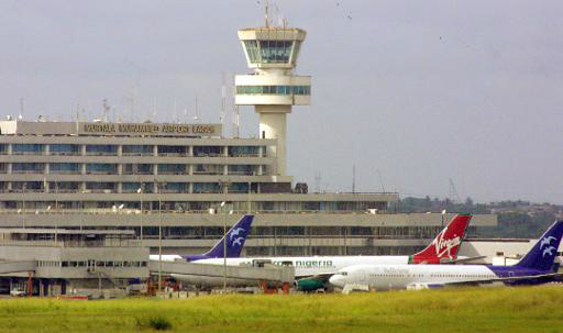 Aeroporto Internacional Murtala Mohammed, em Lagos, em 23 de outubro de 2005 (AFP/Arquivos, Pius Utomi Ekpei)