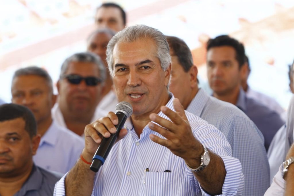 Governador Reinaldo Azambuja anunciou investimentos para Sete Quedas em saneamento e recapeamento de vias urbanas