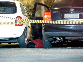 Jovem foi morto quanto tentava entrar em seu carro, no estacionamento da FEAFoto: LEONARDO SOARES/Agência Estado