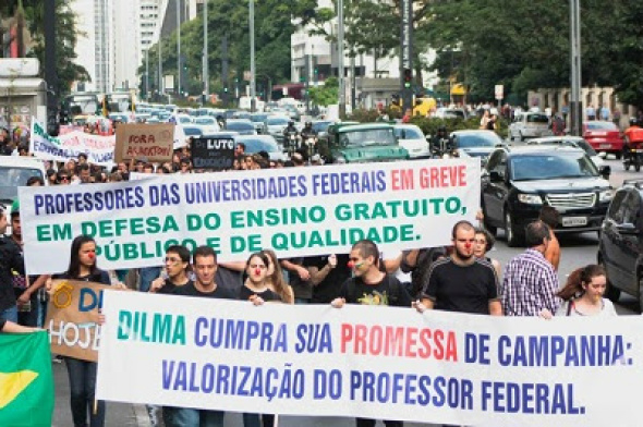O movimento grevista iniciou no dia 28 de maio / Foto: Divulgação 