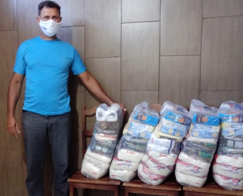 Sisem de Amambai realiza sorteio entre filiados Um dos sorteados do mês / Foto: Sisem