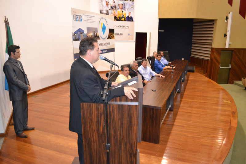Congresso de vereadores é aberto na Capital Congresso de vereadores é aberto na Capital