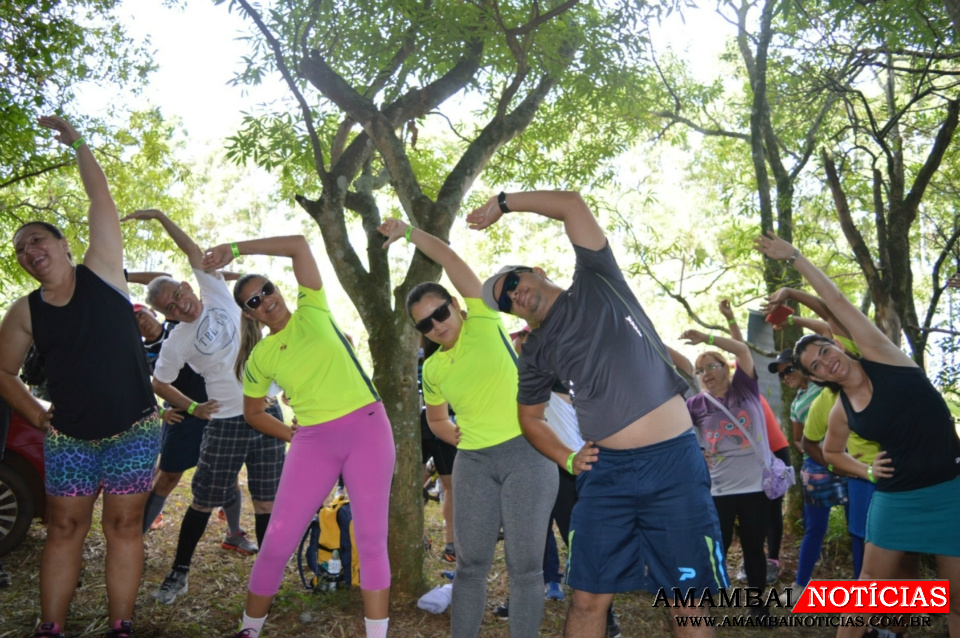 2ª Caminhada Ecológica aconteceu em Amambai nesse domingo (5) Cerca de 100 pessoas participaram da caminhada / Foto: Moreira Produções