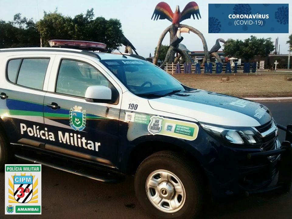 Telefone 190, da Polícia Militar de Amambai, apresenta instabilidade Foto: 3ª CIPM