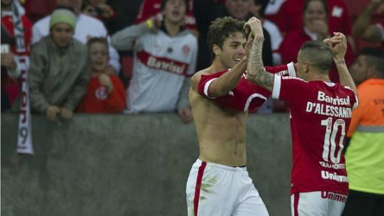 Cláudio Winck marcou o segundo gol do Internacional